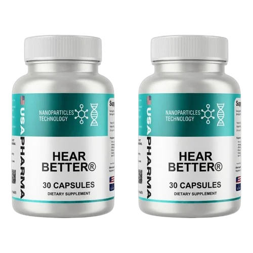 Hearbetter capsule supplement for hearing clarity and auditory support